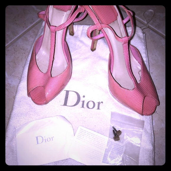 Authentic Christian Dior Heels - Picture 1 of 7